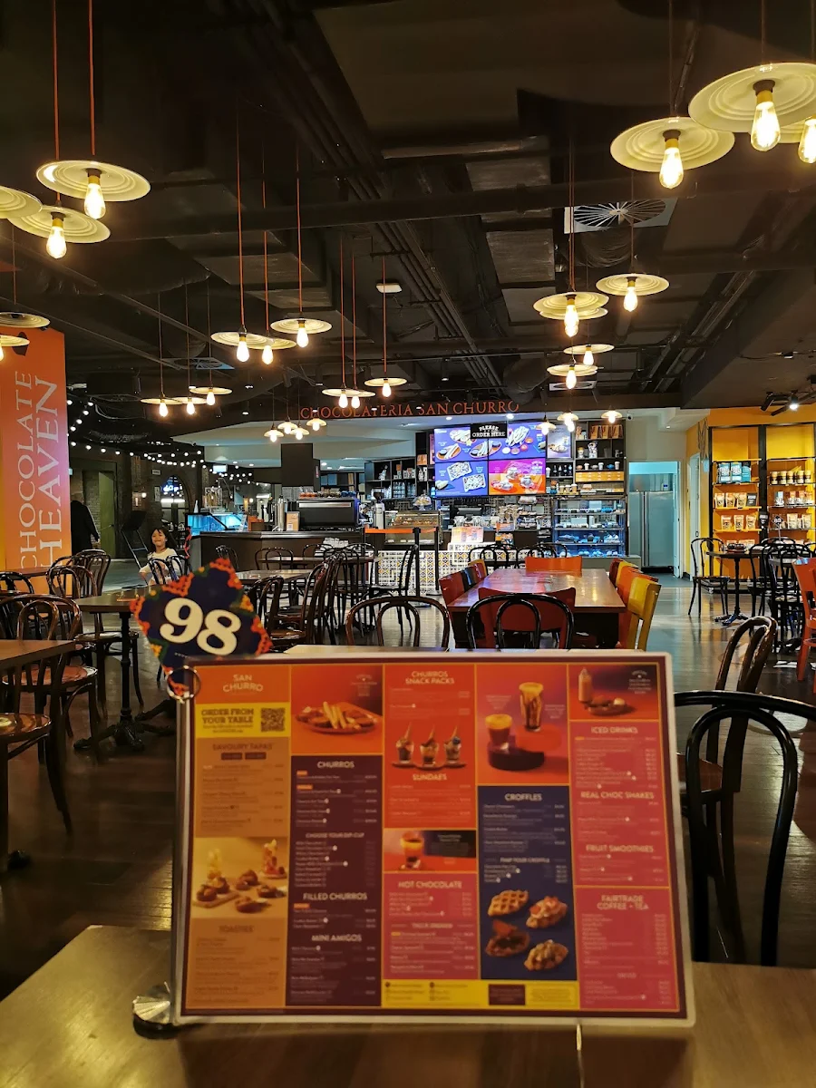 Menu, San Churro Bankstown