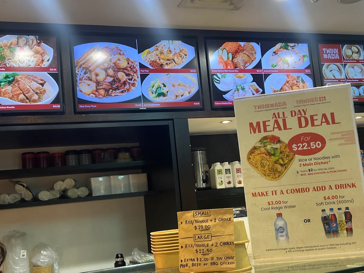 Menu, Think Asia