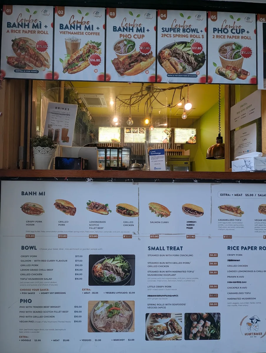 Menu, Heartbaker Bun Mee