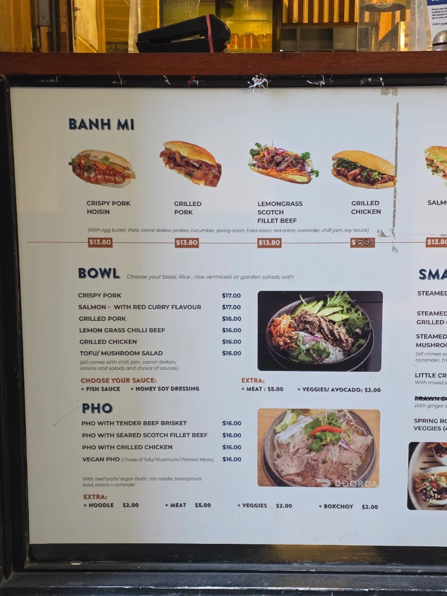 Menu, Heartbaker Bun Mee