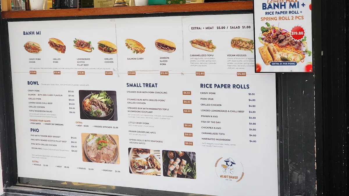 Menu, Heartbaker Bun Mee