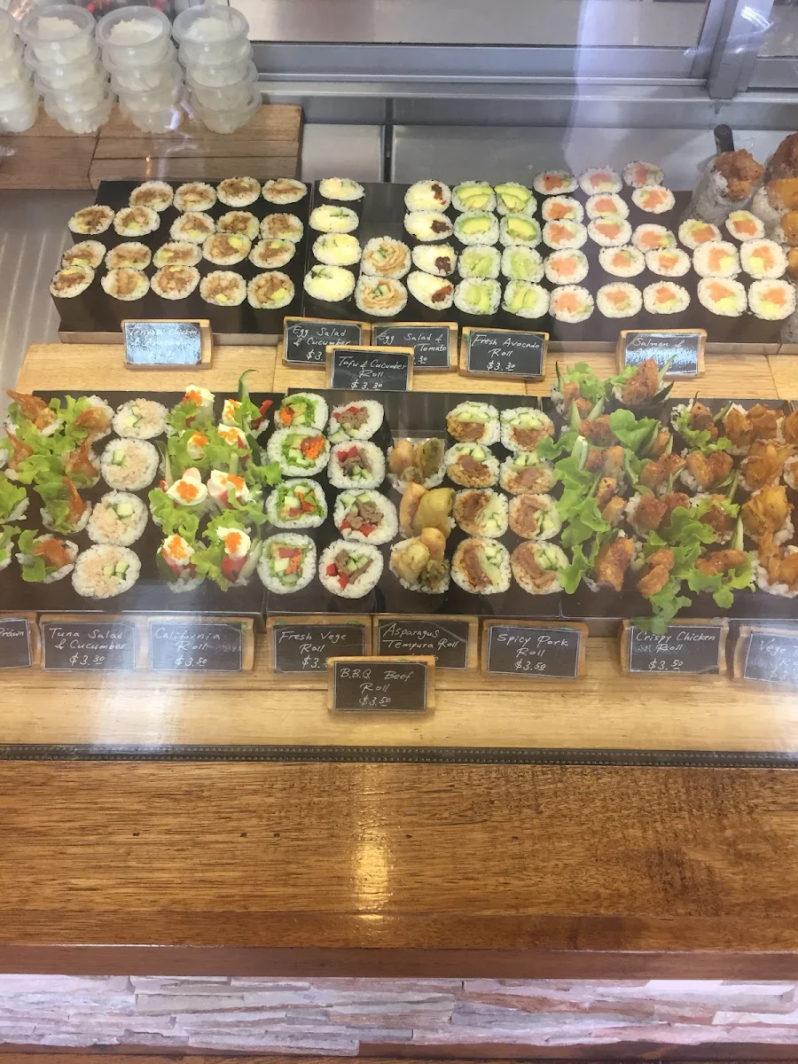 Menu, Nodaji Sushi