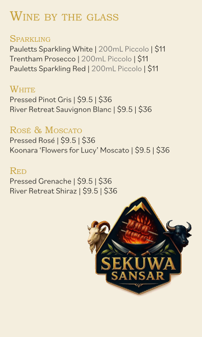 Menu, Sekuwa Sansar