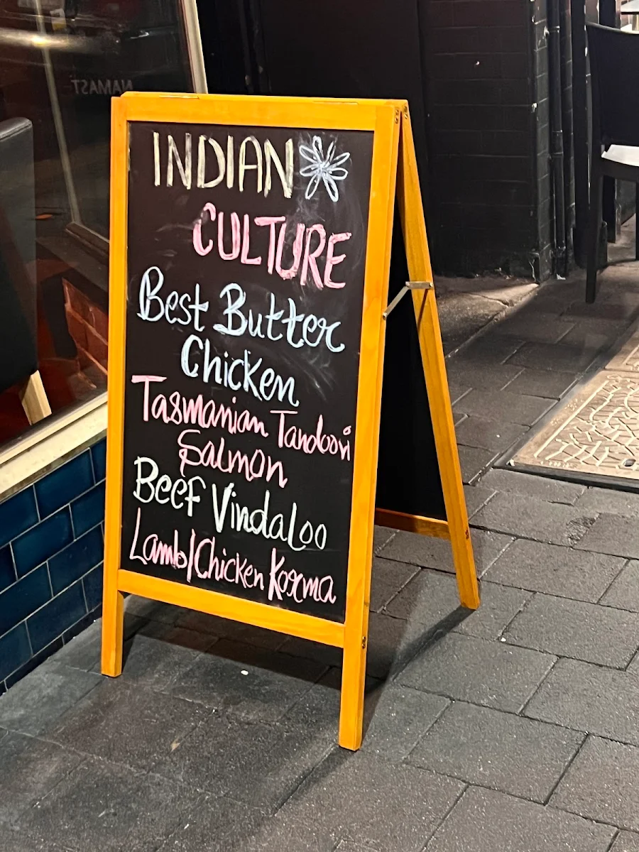 Menu, Indian Culture
