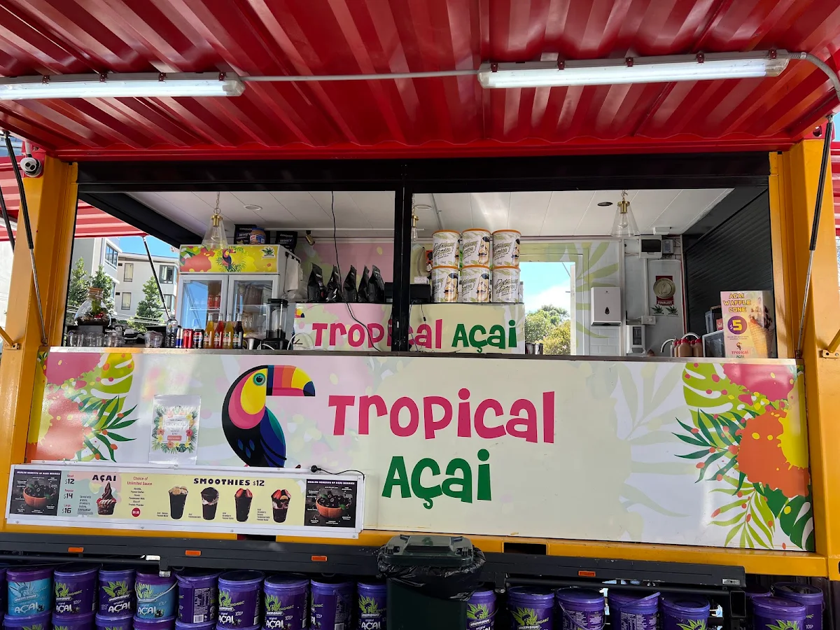 Menu, Tropical Açai Sydney