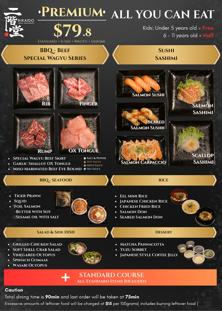 Menu, Nikaido