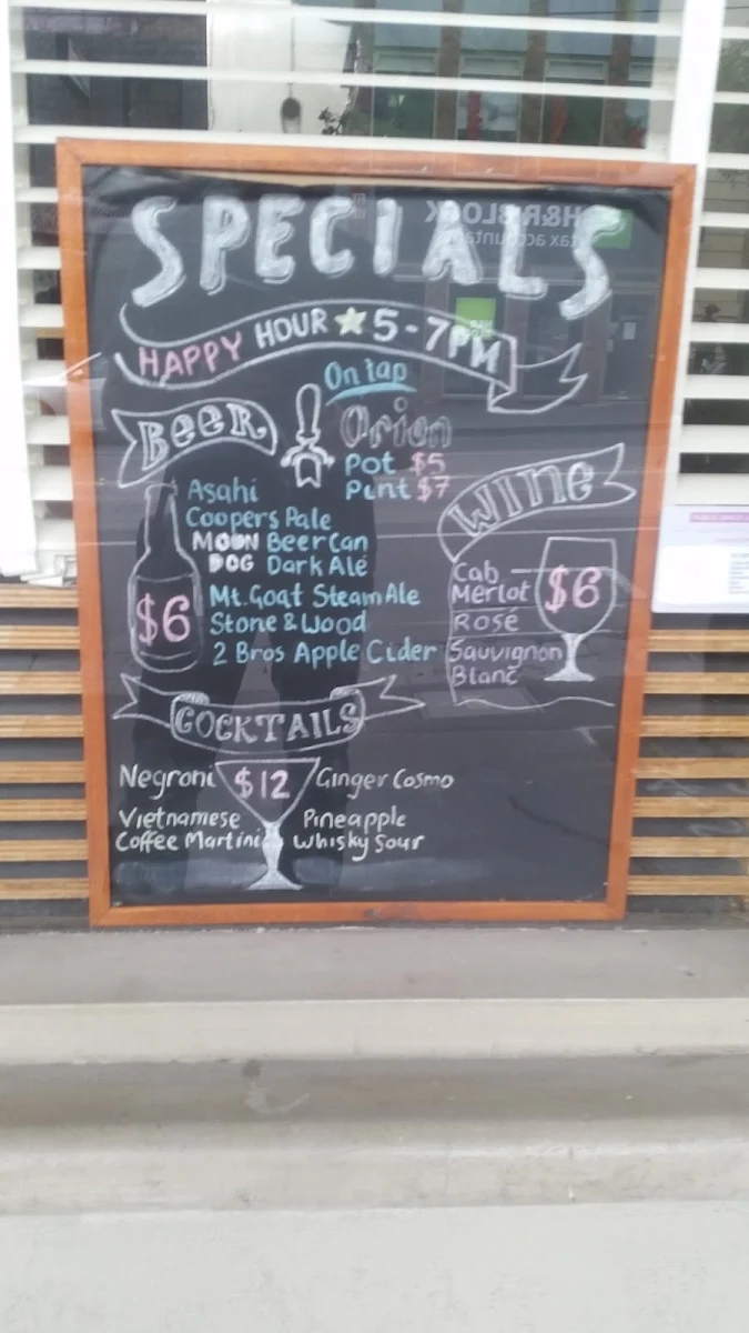 Menu, TONKIN