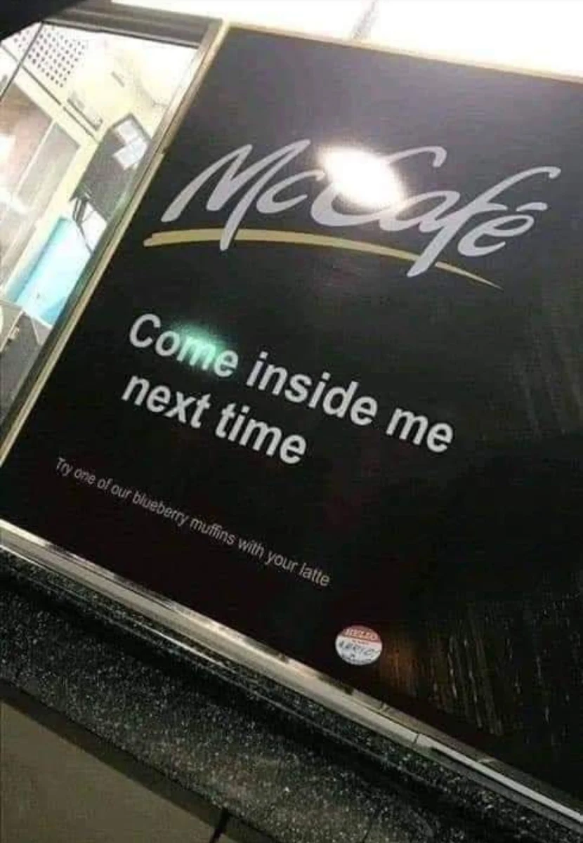 Menu, McDonald's Nambour