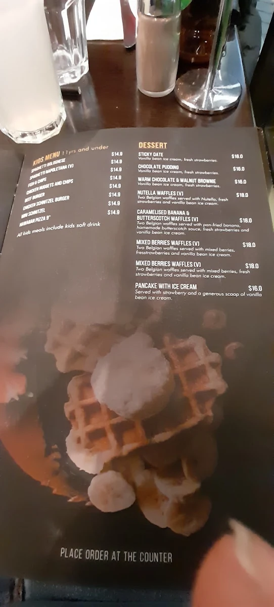 Menu, San Marino Cafe Ristorante