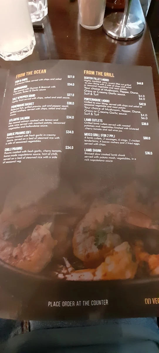 Menu, San Marino Cafe Ristorante
