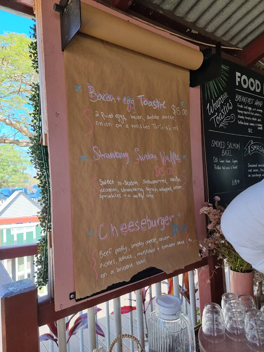 Menu, Vintage Kiss