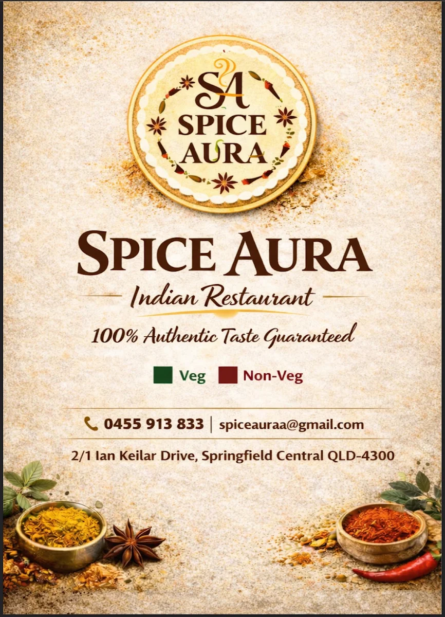 Menu, Spice Aura