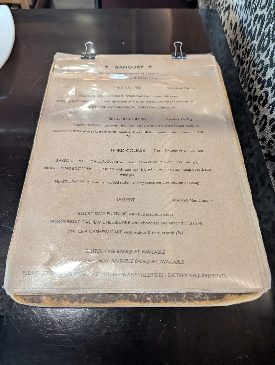 Menu, Yulli's