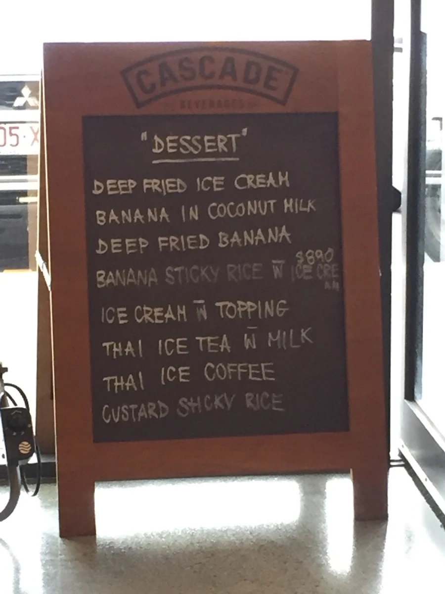 Menu, Thai Flame Restaurant & Takeaway