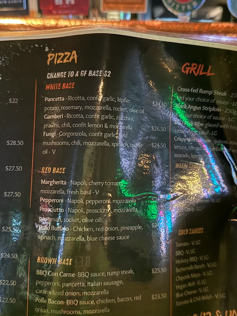 Menu, Archive