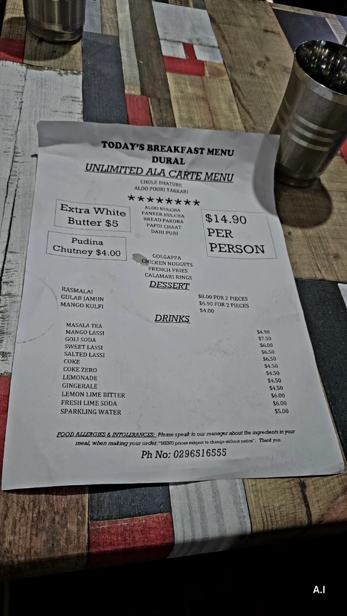 Menu photo 1