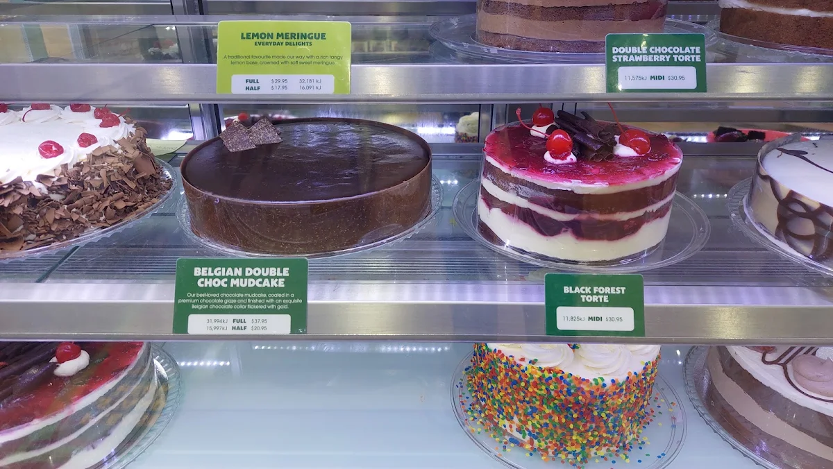 Menu, The Cheesecake Shop Loganholme