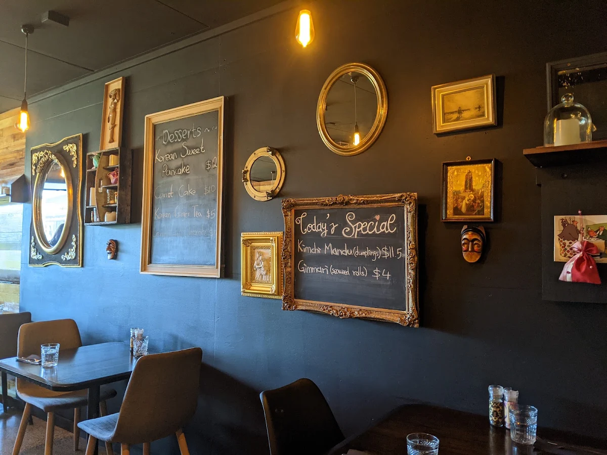 Menu, Jin's Kitchen