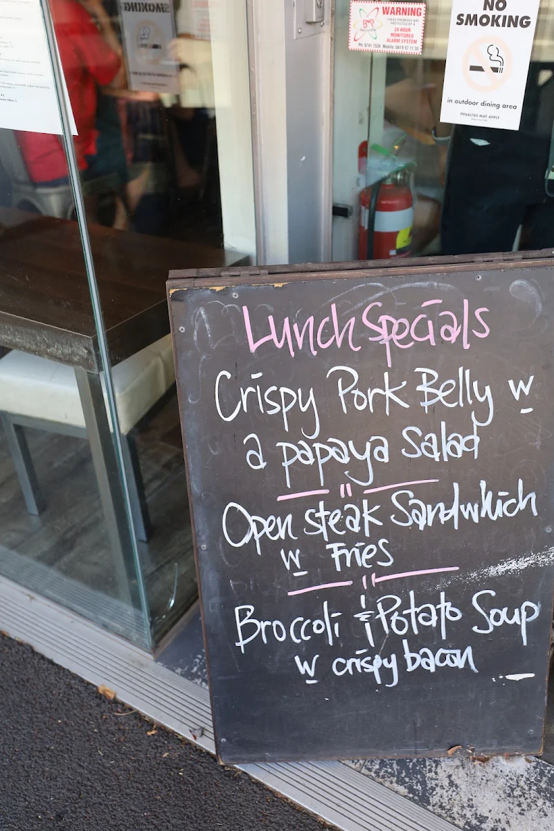 Menu, Harvest Blend