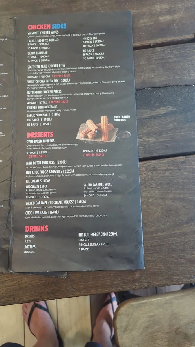 Menu, Domino's Pizza Darlinghurst