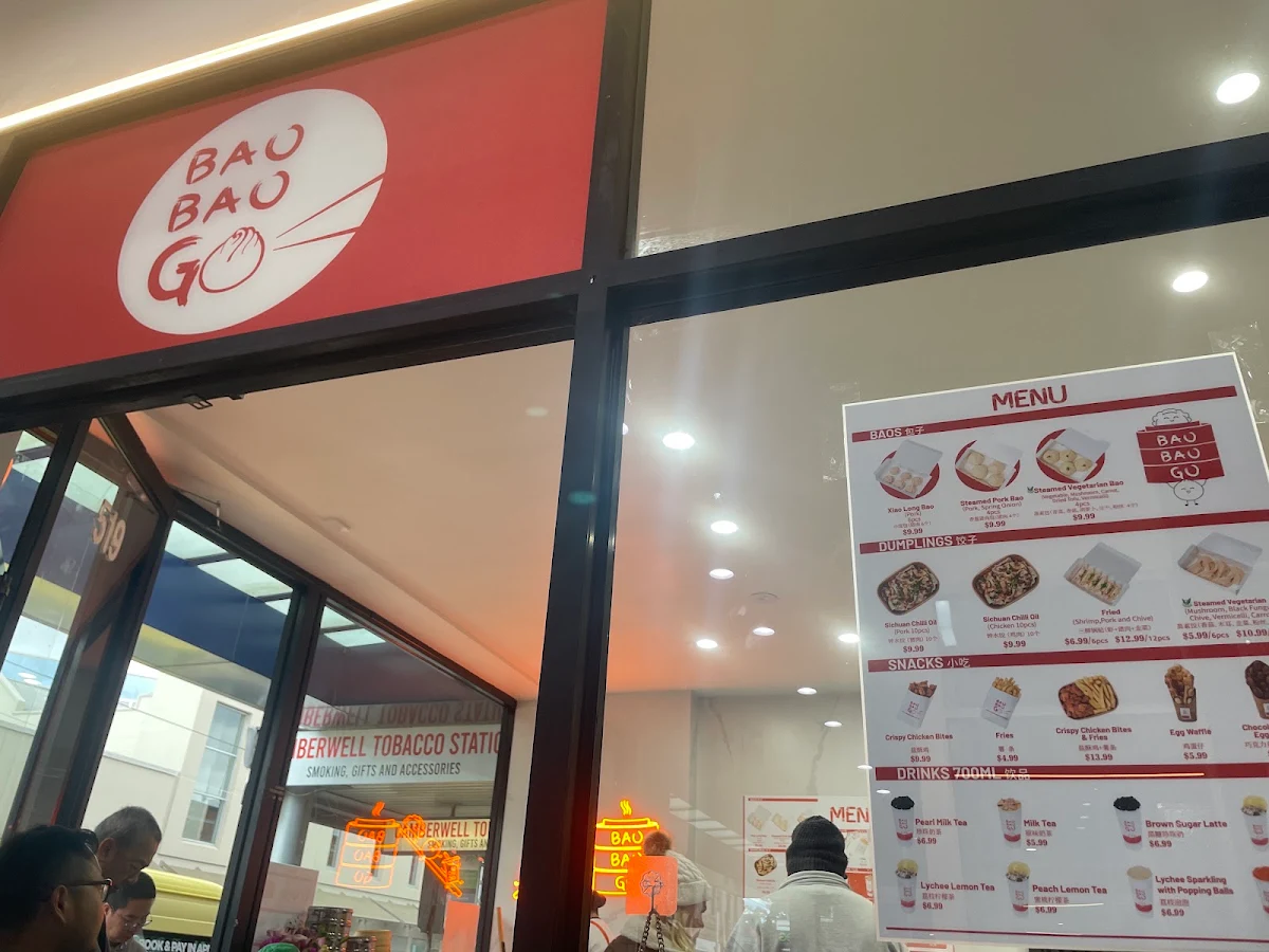 Menu, Bao Bao Go