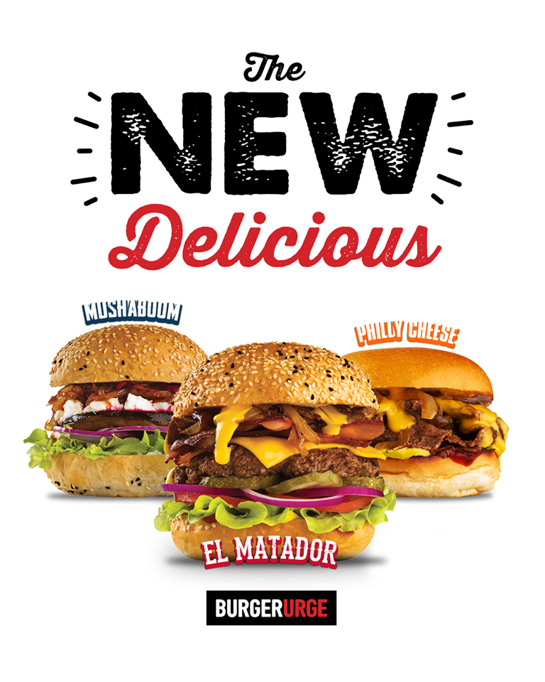 Menu, Burger Urge (Smithfield)