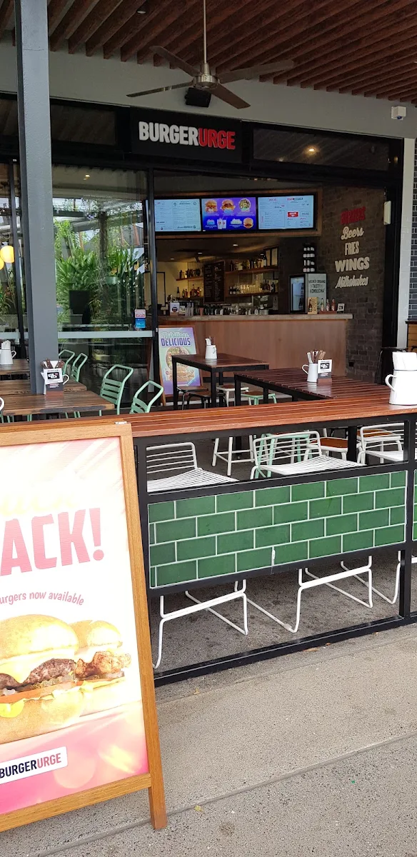 Menu, Burger Urge (Smithfield)