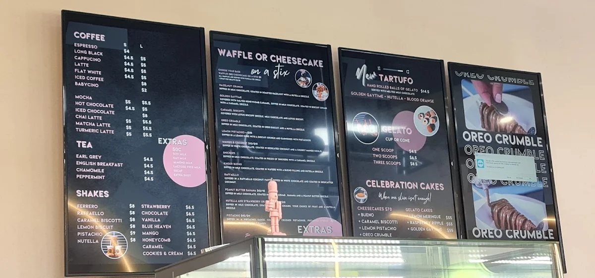 Menu, Stix