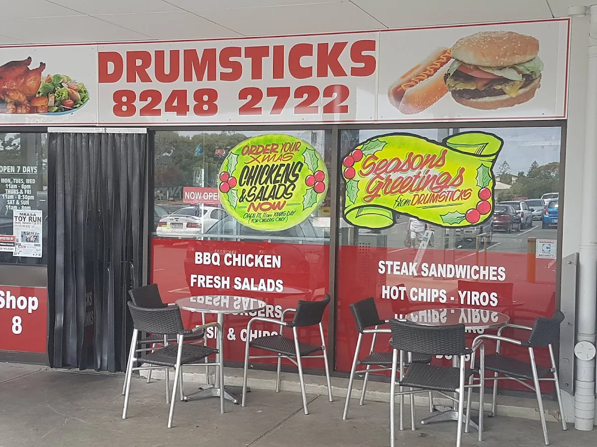 Menu, Drumsticks Takeaway North Haven