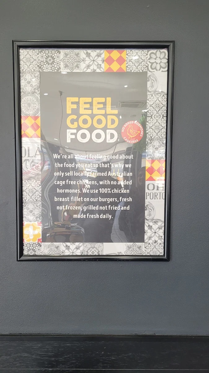 Menu, Oporto Casula Drive Thru