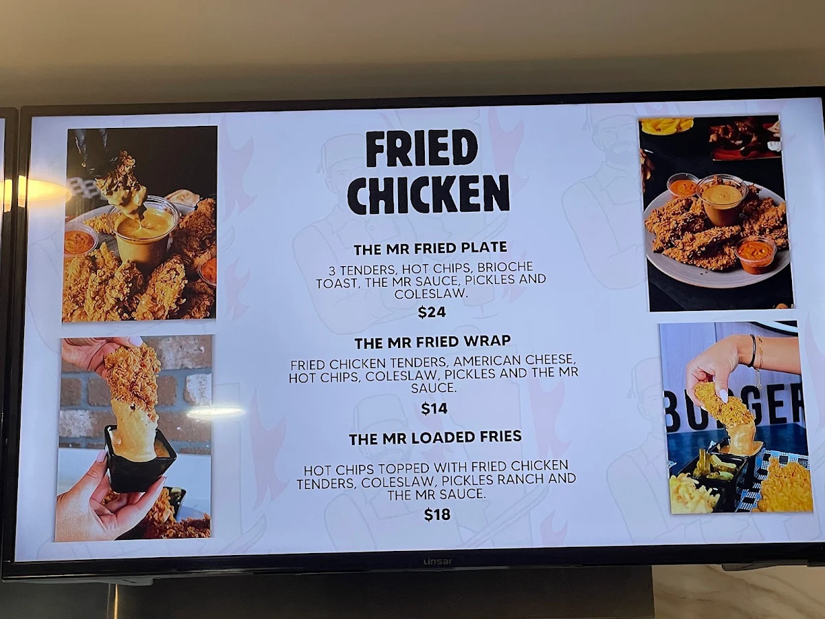 Menu, Mr Shawarma Campbelltown