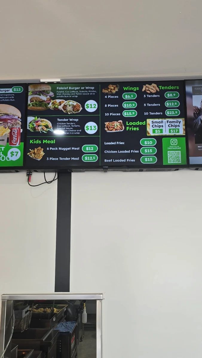 Menu, BK Burgers