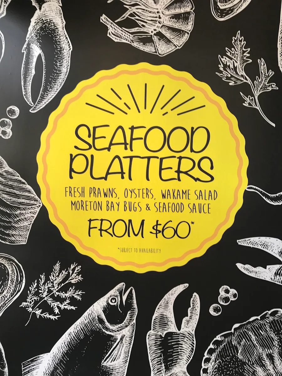 Menu, Fresh Fish Co.