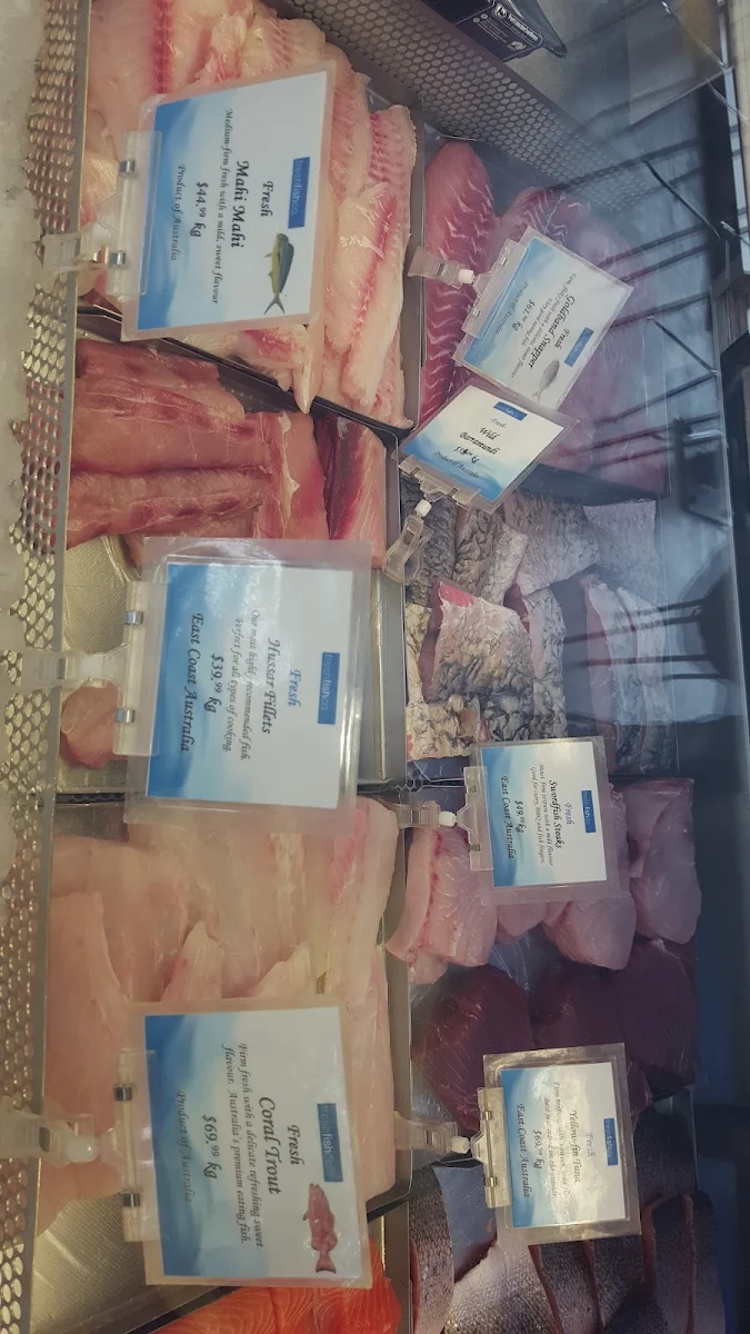 Menu, Fresh Fish Co.