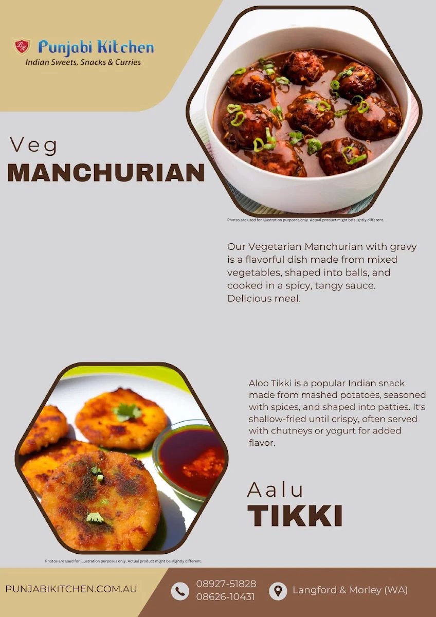 Menu, Punjabi Kitchen