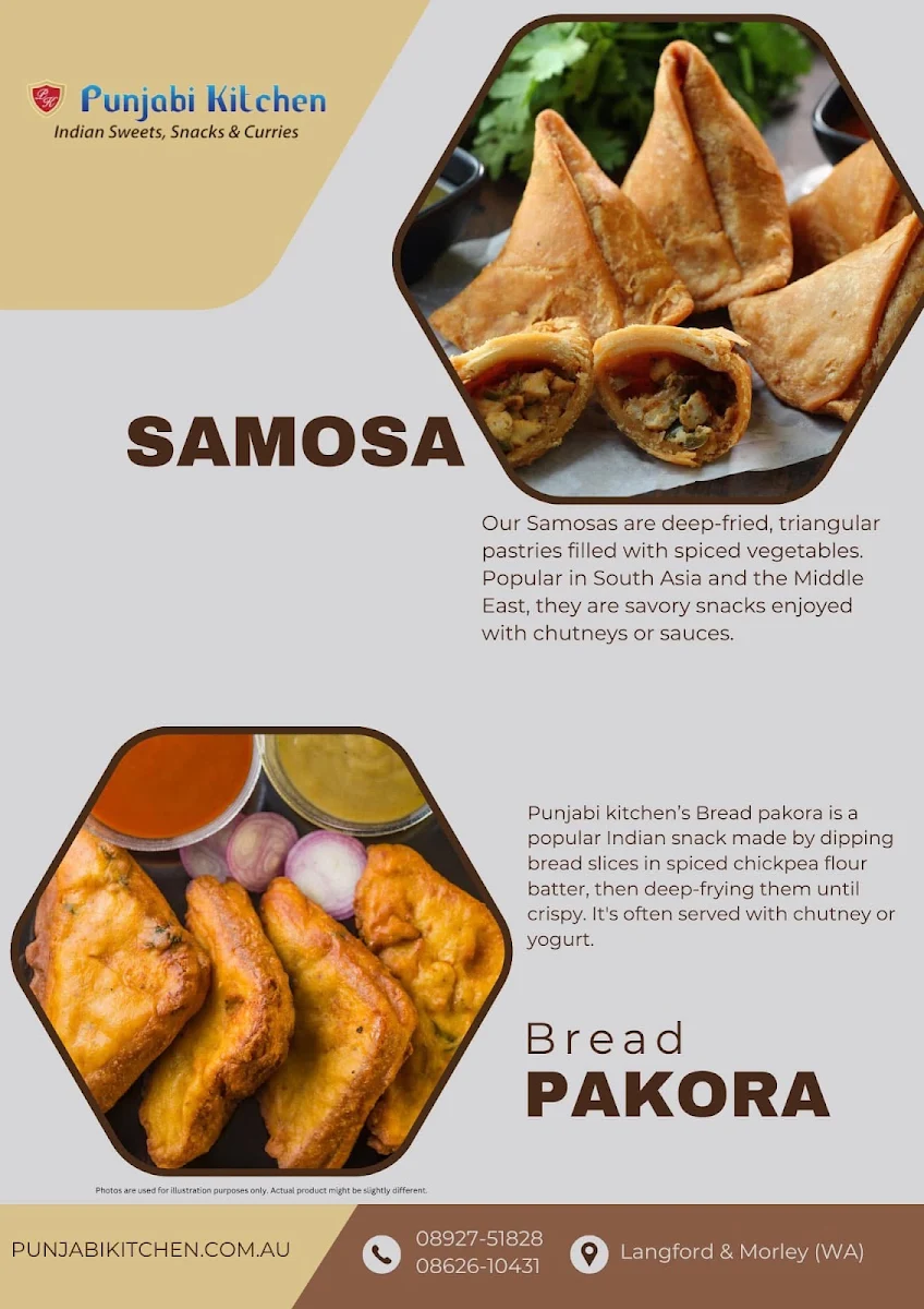Menu, Punjabi Kitchen