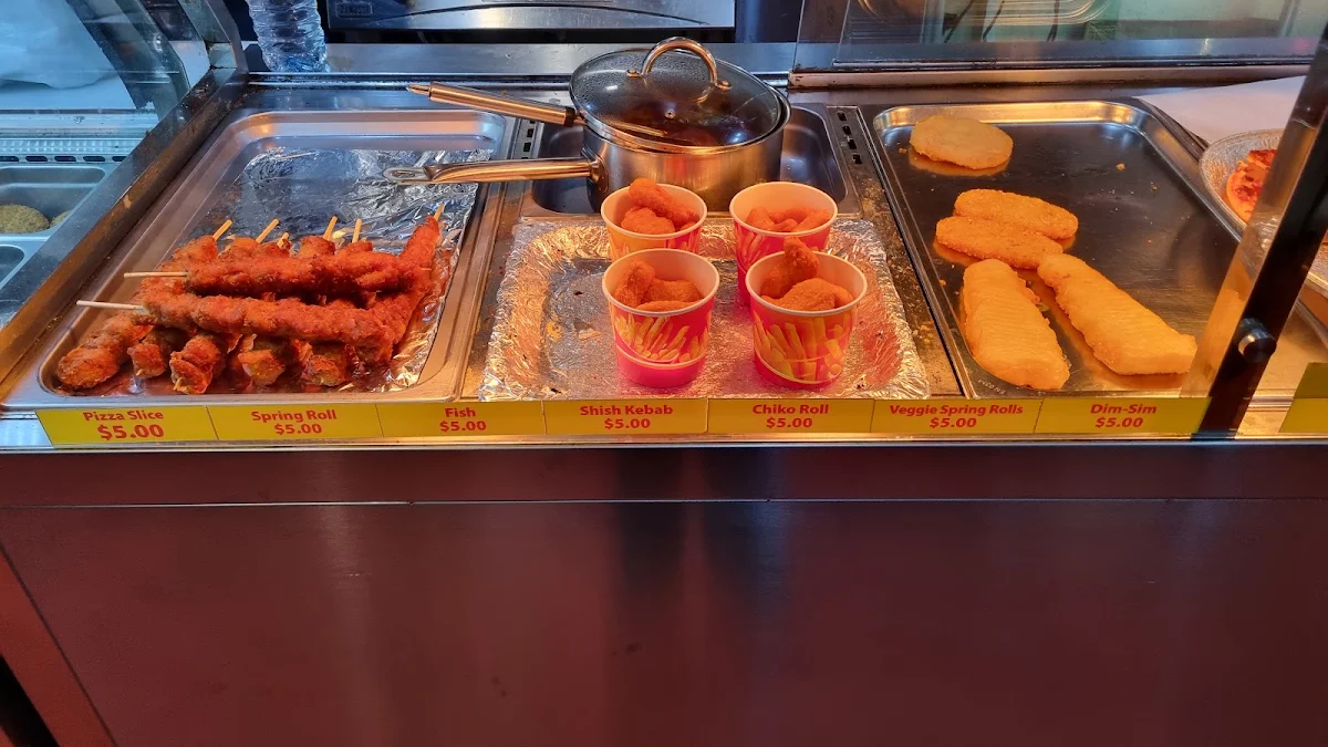 Menu, Orange Kebab House
