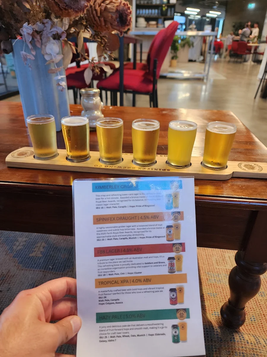 Menu, Groundswell Brew & Bottle
