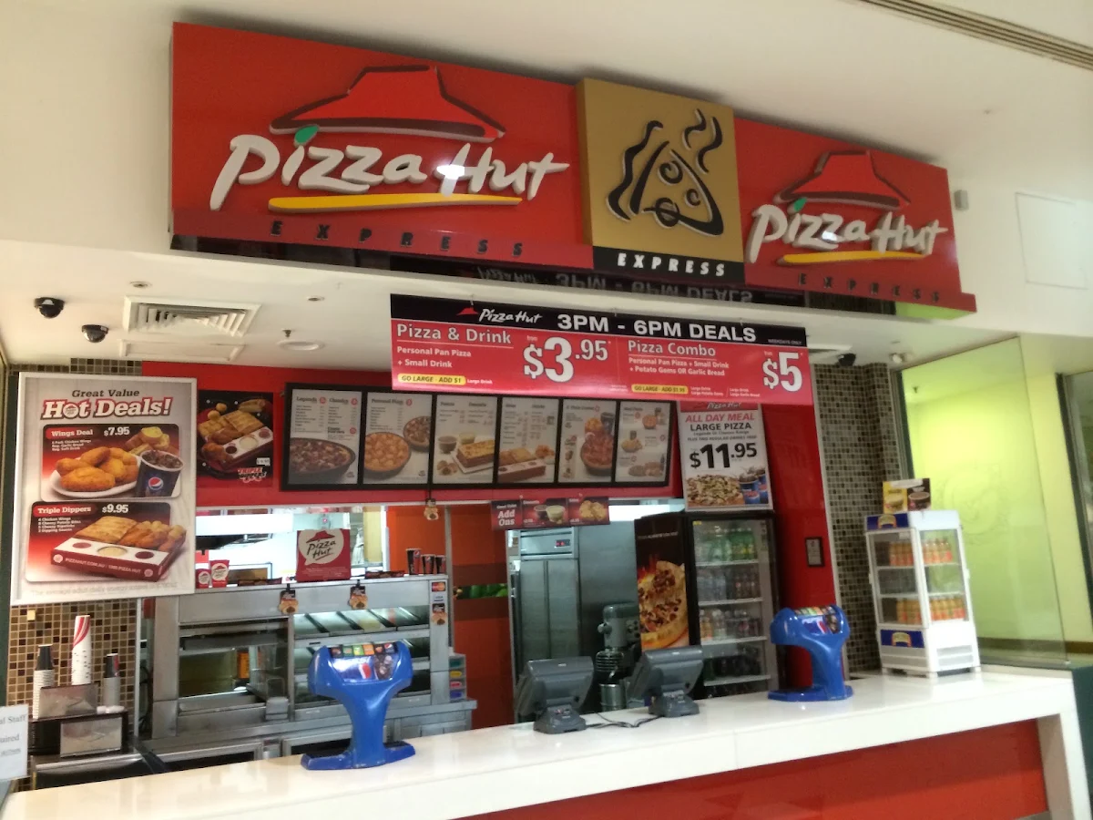 Menu, Pizza Hut Castle Hill Express