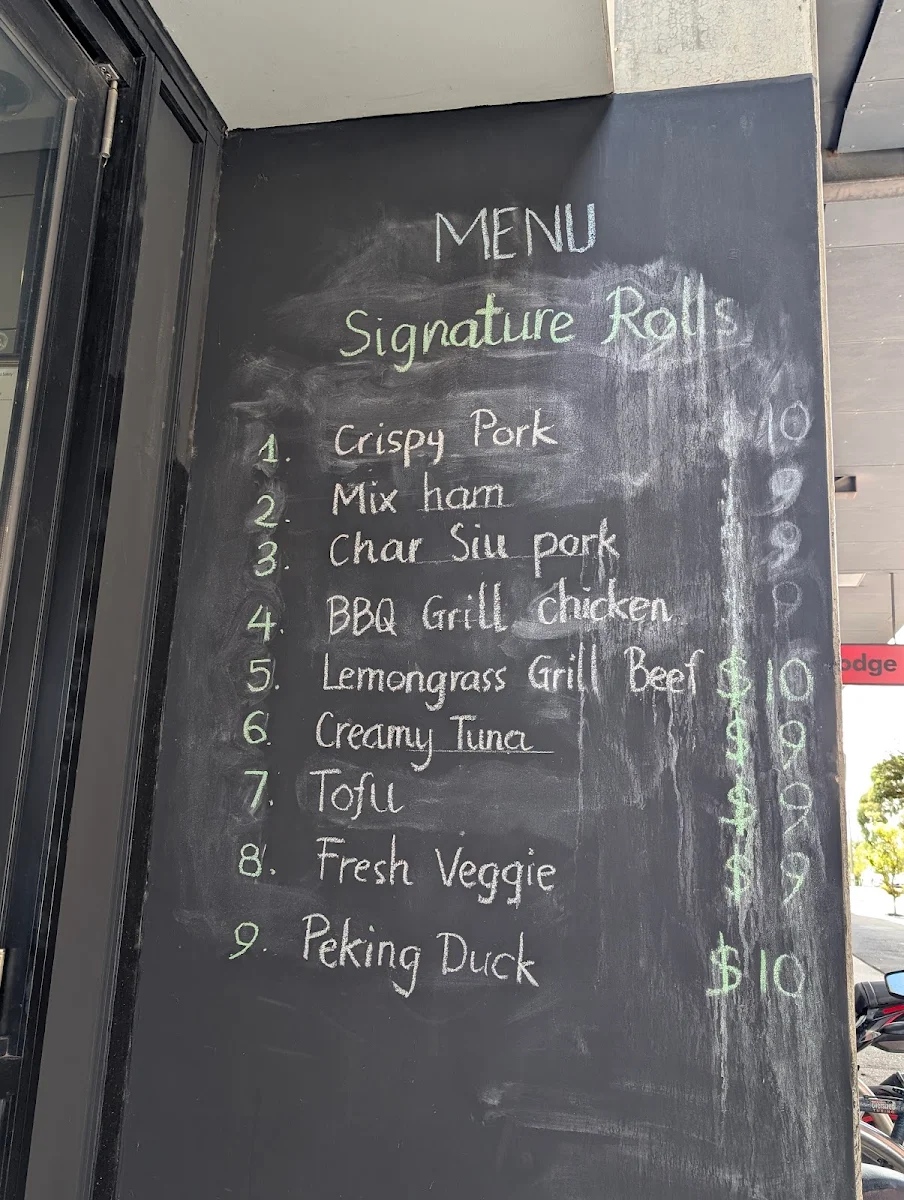 Menu, Tiernan Cafe 1