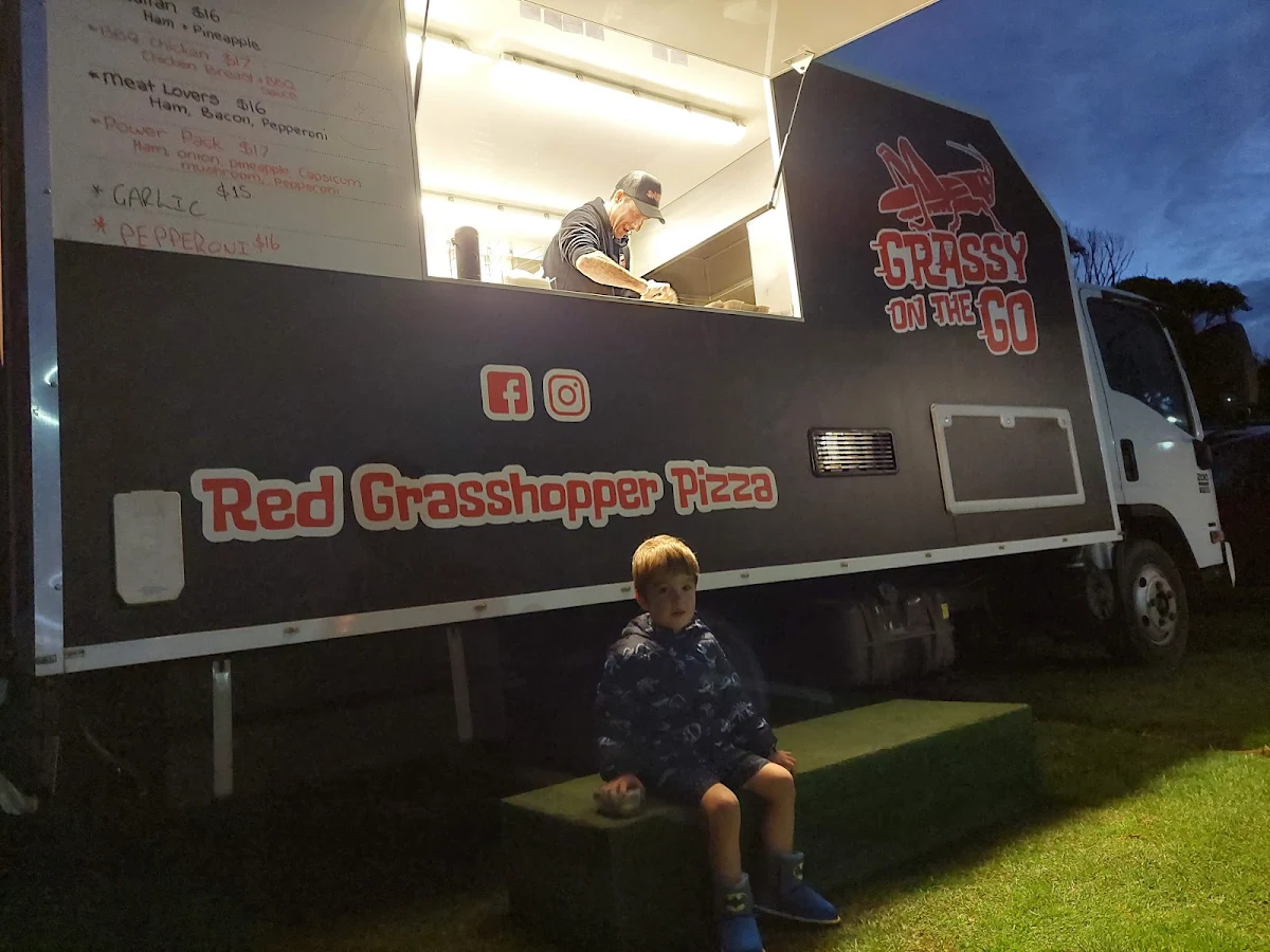 Menu, Red Grasshopper Pizza