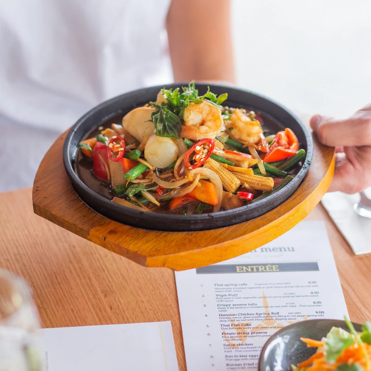 Menu, Narai Classic Thai - Fairfield