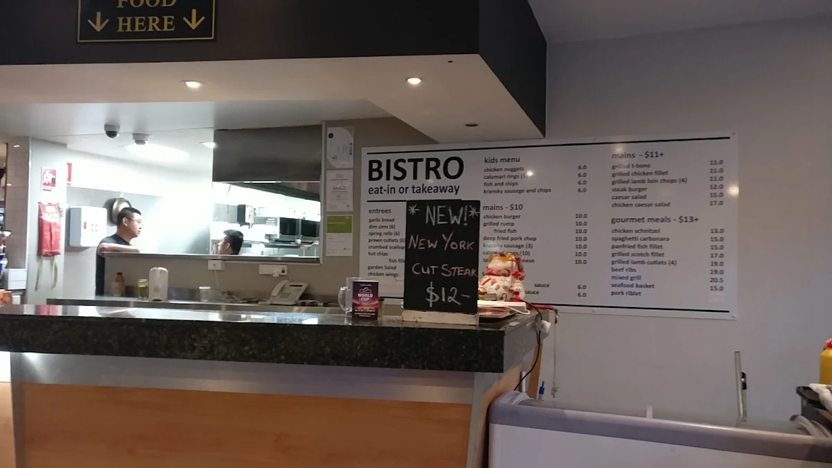 Menu, High Flyer Hotel