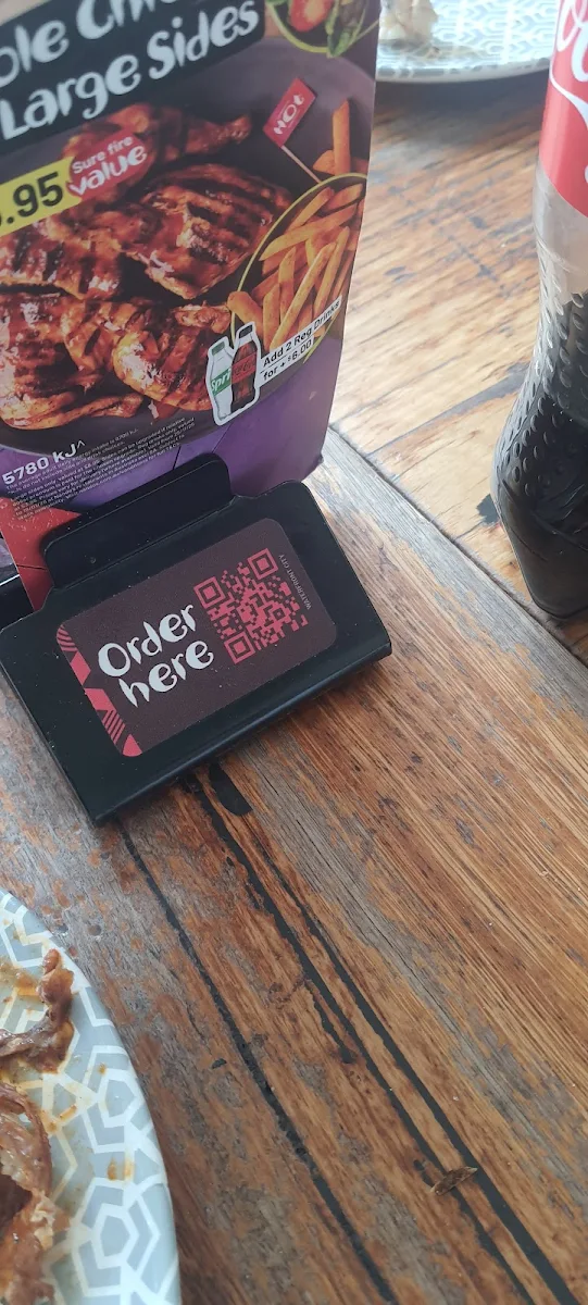 Menu, Nando's Waterfront City