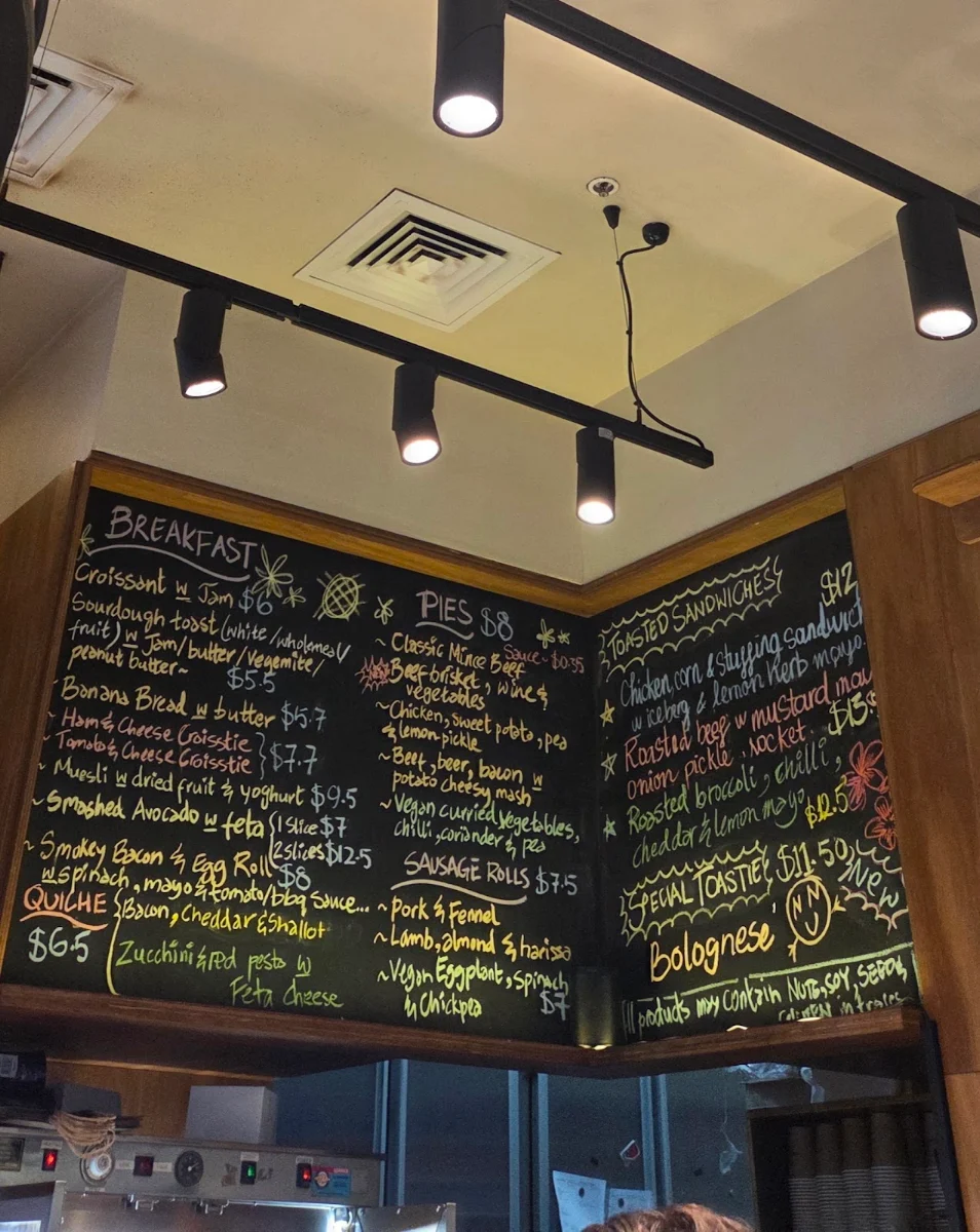 Menu, Bourke Street Bakery Barangaroo