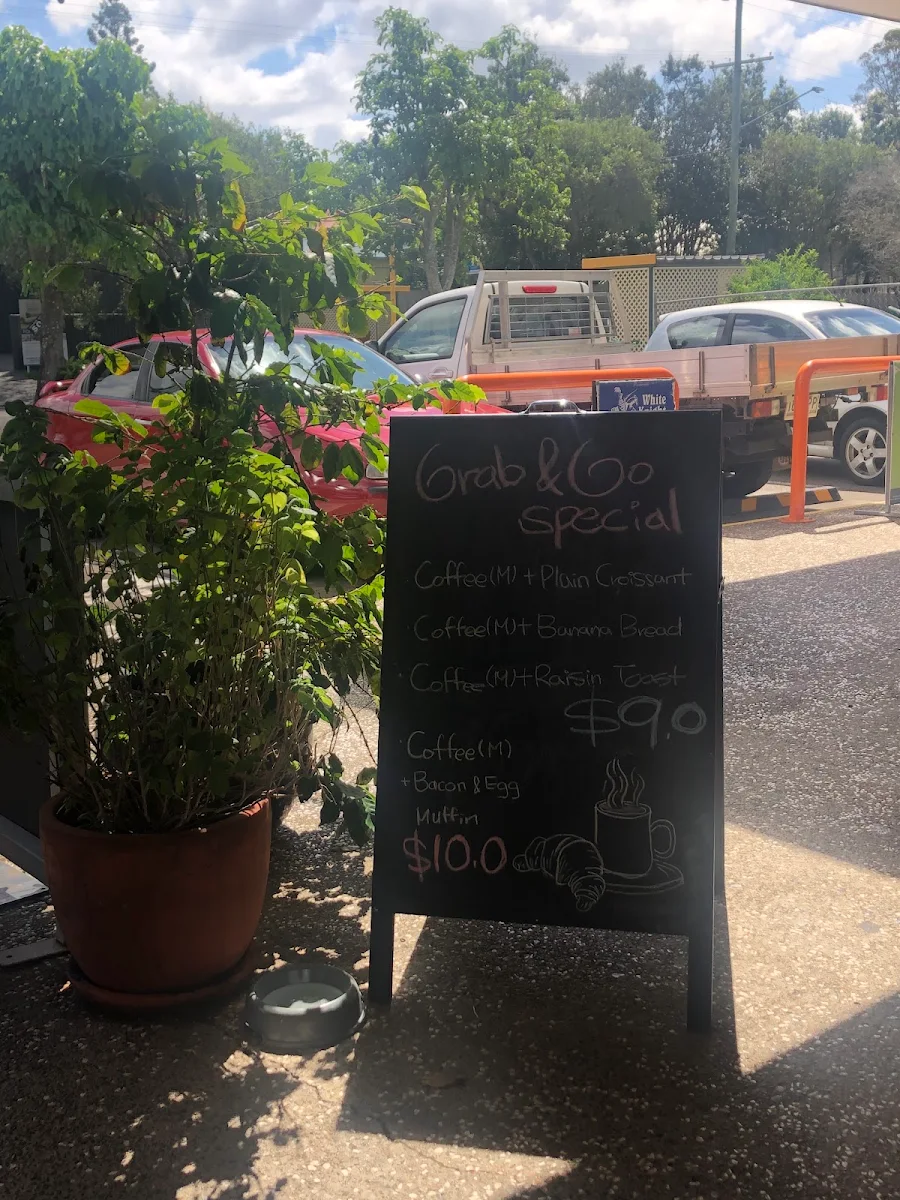 Menu, Cafe Dolce