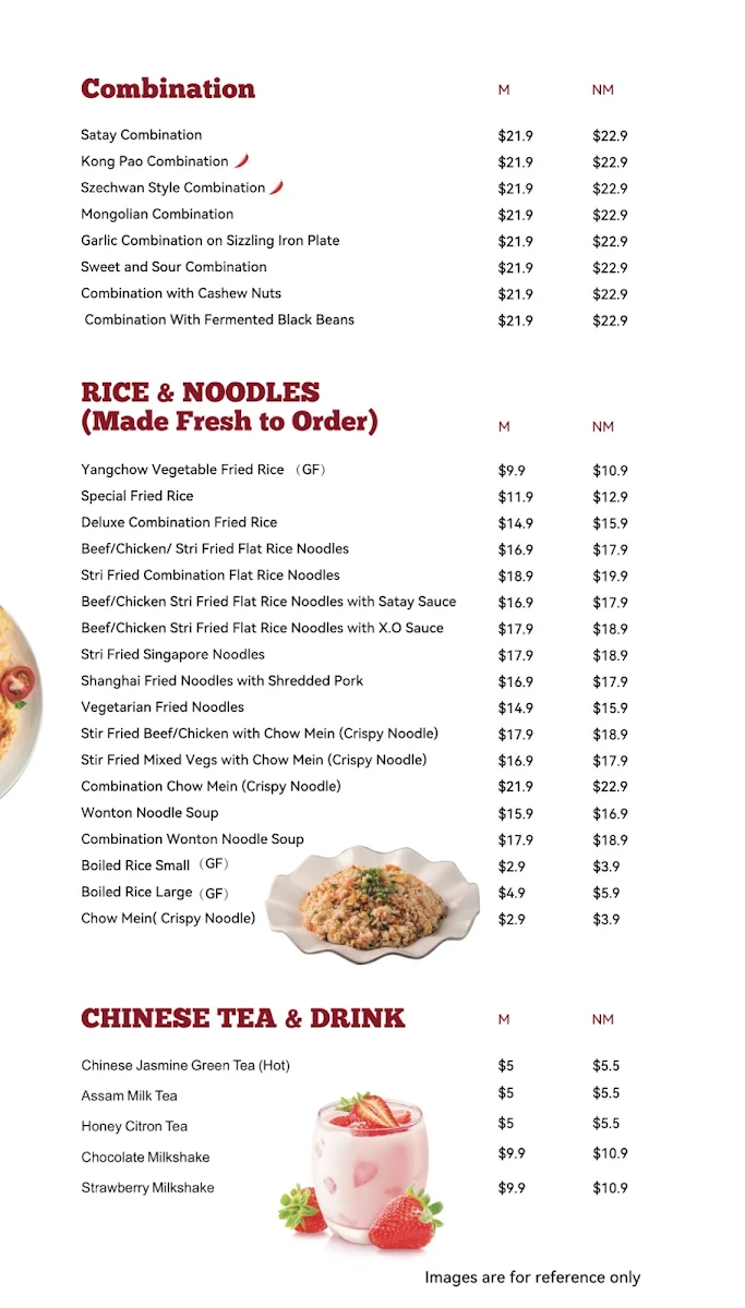 Menu, Dumplings On The Green - Gloucester