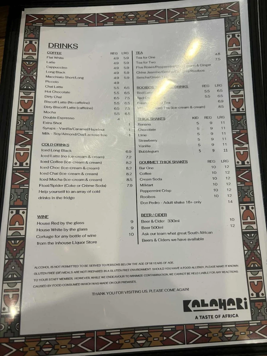 Menu photo 1