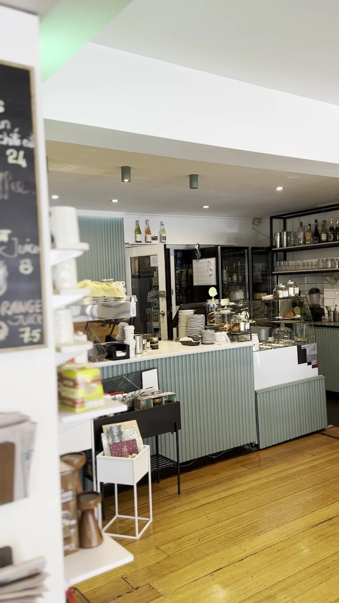 Menu, Cafe Gaia