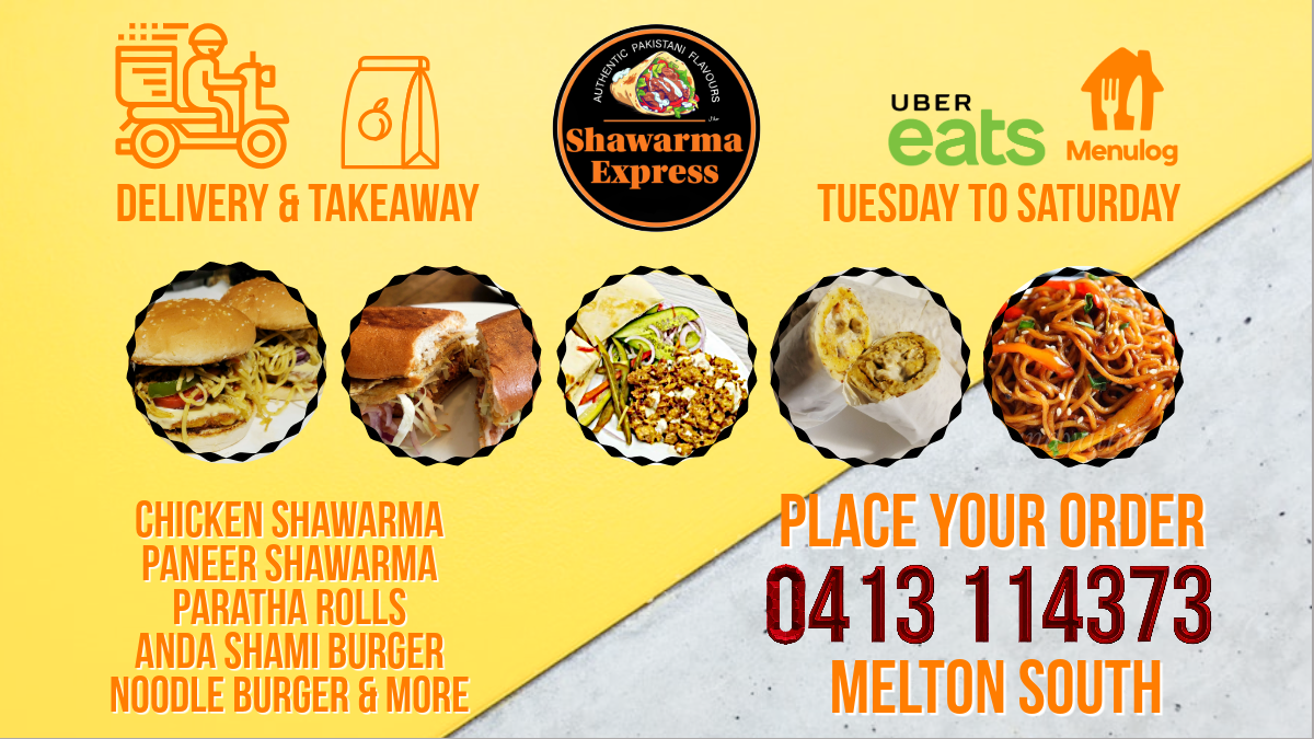 Menu, Shawarma Express